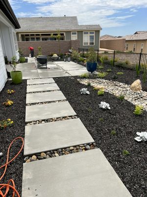 Landscaping project